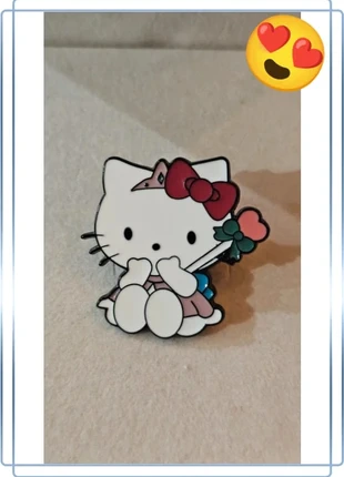 Pin's, métal émaillé, Hello Kitty, marque: Hello Kitty, état: Neuf sans étiquette, 2,50 €, 3,33 € Protection acheteurs incluse