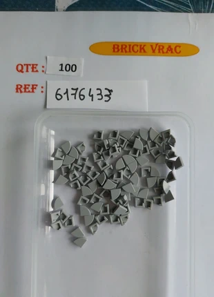 Lego vrac briques 1/4 circle tile gris, brand: LEGO, condition: Very good, size: One size, €2.00, €2.80 includes Buyer Protection Pro