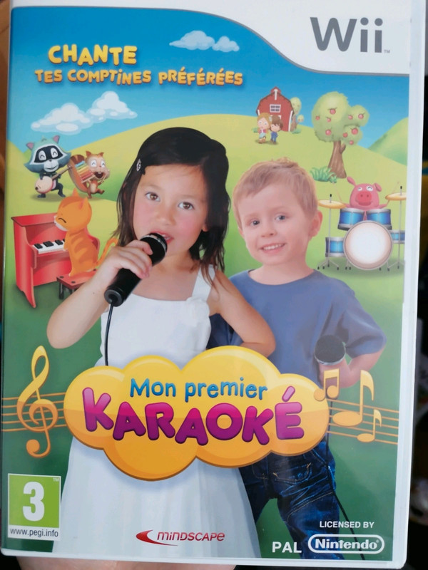 Jeu Wii Mon premier karaoke