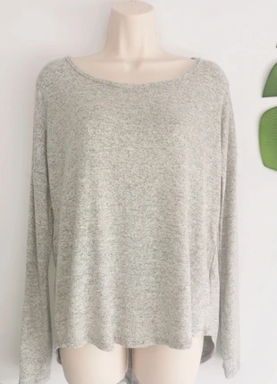 Pull fin gris moucheté Fermeture zippée dans le dos Ardene Taille XS / S, brand: ardene, condition: Very good, size: XS / 34 / 6, €6.50, €7.53 includes Buyer Protection Pro