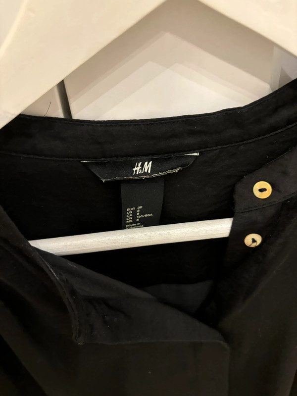 H&M zwart blouse 2