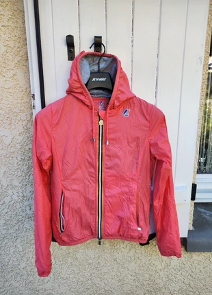 Veste parka doublée K-way Lily light rose corail taille XS, marque: K-Way, état: Très bon état, taille: XS / 34 / 6, 89,00 €, 94,15 € Protection acheteurs incluse