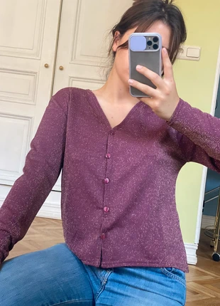 Gilet vintage paillette , marca: Vintage, estado: Muito bom, tamanho: L / 40 / 12, €5.00, €5.95 inclui Proteção do Comprador