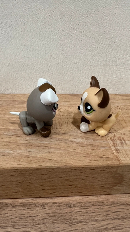 Petshop littlest pet shop chiots husky 1877 # 1878 2