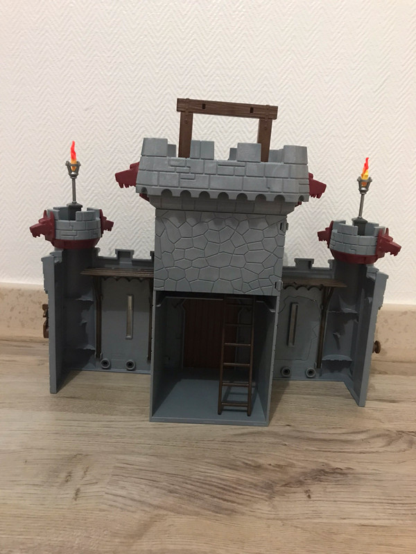 Playmobil château fort 6697 citadelle du baron noir - Playmobil | Beebs