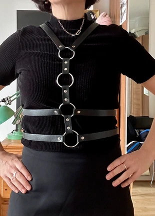 Absence of colour Criss Cross Harness Belt, brand: Absence of colour, condition: Very good, size: Adjustable, £25.00, £26.95 includes Buyer Protection