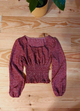 Blouse ajustée, merk: sansnom., staat: Heel goed, maat: S / 36 / 8, € 3,00, € 3,85 inclusief Kopersbescherming