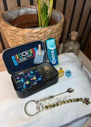 Glastonbury essentials tin, brand: Glastonbury, condition: New without tags, £6.00, £7.00 includes Buyer Protection