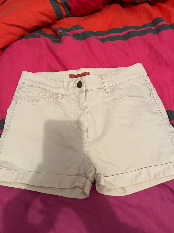 Short blanc cassé 1