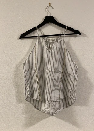 Haut débardeur a rayures, marke: Love Tree, zustand: Sehr gut, größe: S / 36 / 8, 1,00 €, 1,75 € inklusive Vinted-Käuferschutz