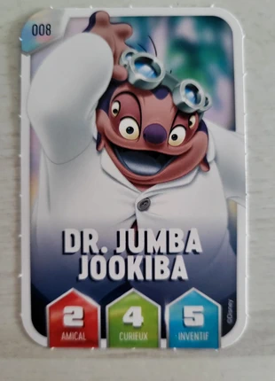 Docteur Jumba. Carte leclerc disney, brand: Disney, condition: Very good, €1.00, €1.75 includes Buyer Protection