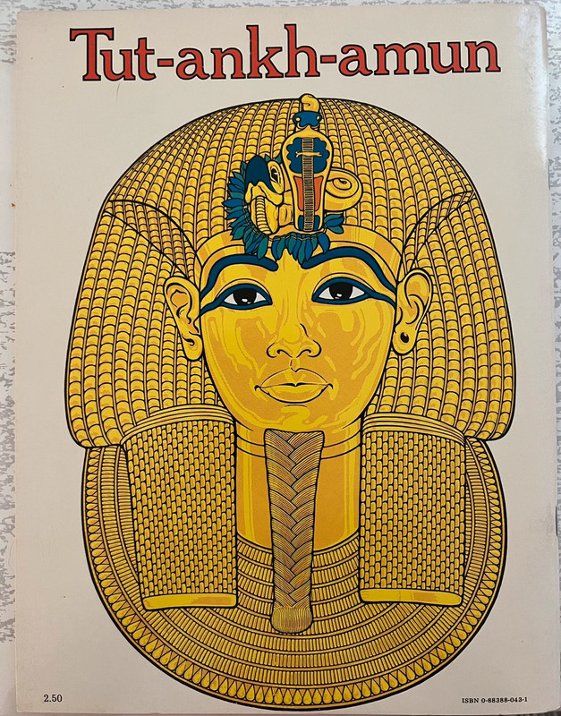 Vintage Tut-ankh-amun His Friends Aldred 1977 Bellerophon Books King Excellent! 2