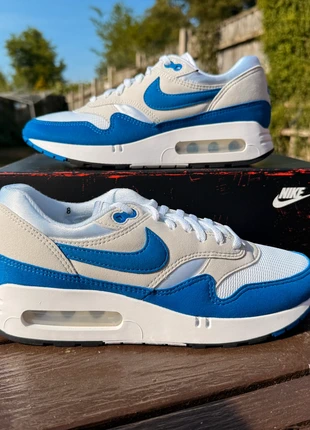 Nike Air Max 1 '86 Premium UK  5.5– Big Bubble Edition White/Grey/Black/Blue – Iconic & Comfortable, brand: Nike, condition: Very good, size: 5.5, £45.00, £47.95 includes Buyer Protection Pro