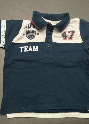 Polo manches longues , marke: Gémo, zustand: Sehr gut, größe: 12-18 Monate / 80, 3,25 €, 4,11 € inklusive Vinted-Käuferschutz