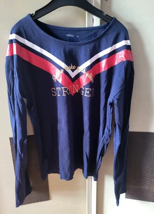 Tee shirt manches longues 14 ans gemo, brand: Gémo, condition: Very good, size: 14 years / 164 cm, €1.00, €1.75 includes Buyer Protection