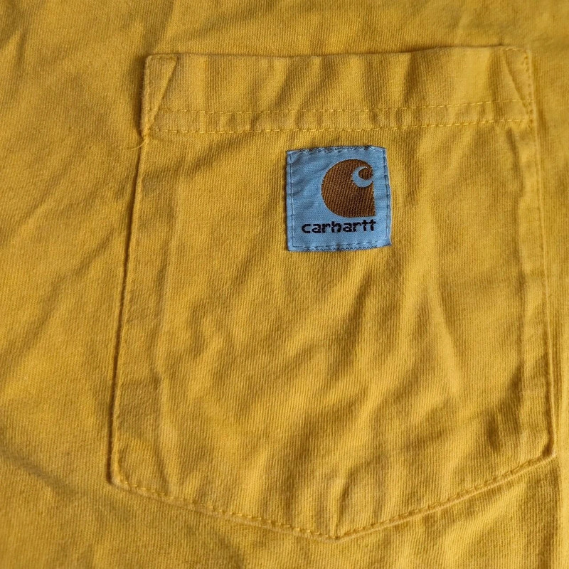 Carhartt Yellow Pocket T-shirt 3