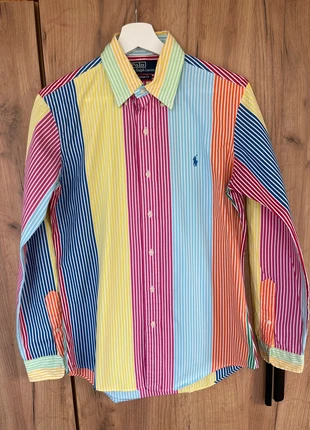 Kleurrijk overhemd Polo Ralph Lauren Custom Fit S, merk: Ralph Lauren, staat: Heel goed, maat: S, € 34,99, € 37,44 inclusief Kopersbescherming