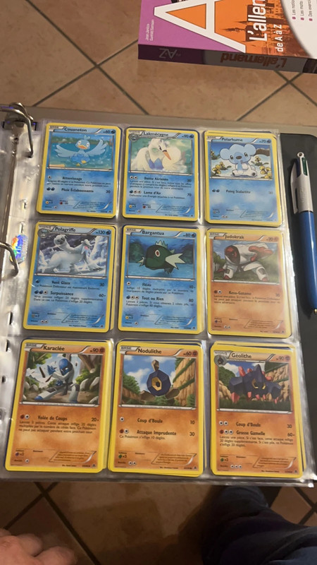 Lot de carte Pokémon noir