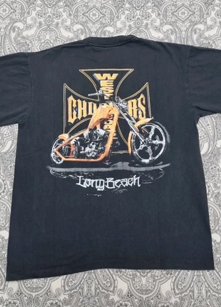 West Coast Choppers Vintage Cross T-shirt Size XL Black Yellow Logo Print T, brand: West Coast Choppers, condition: New with tags, size: XL, £55.00, £58.45 includes Buyer Protection