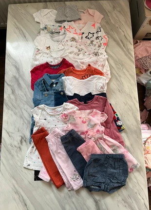 *Summer bundle* Girls 0-3 months clothing bundle – 22 items (P36), brand: Disney, condition: Very good, size: 1-3 months / 56 cm, £16.50, £18.12 includes Buyer Protection