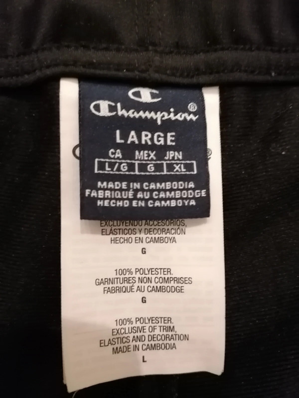 Champion Authentic Athletic Apparel Hose in Schwarz Vinted