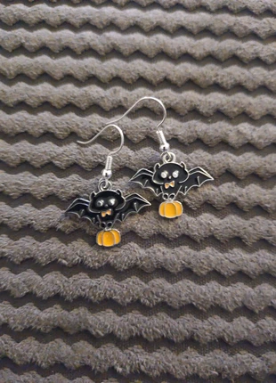 Bat earrings - Handmade, brand: NO LABEL, condition: New with tags, £2.00, £2.80 includes Buyer Protection