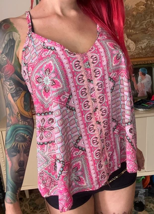 Pink #hippie #ethnic style shirt, new with tag, marca: Vintage Dressing, estado: Nuevo con etiquetas, tamaño: M / 38 / 10, 6,00 €, 7,00 € Protección al comprador incluida