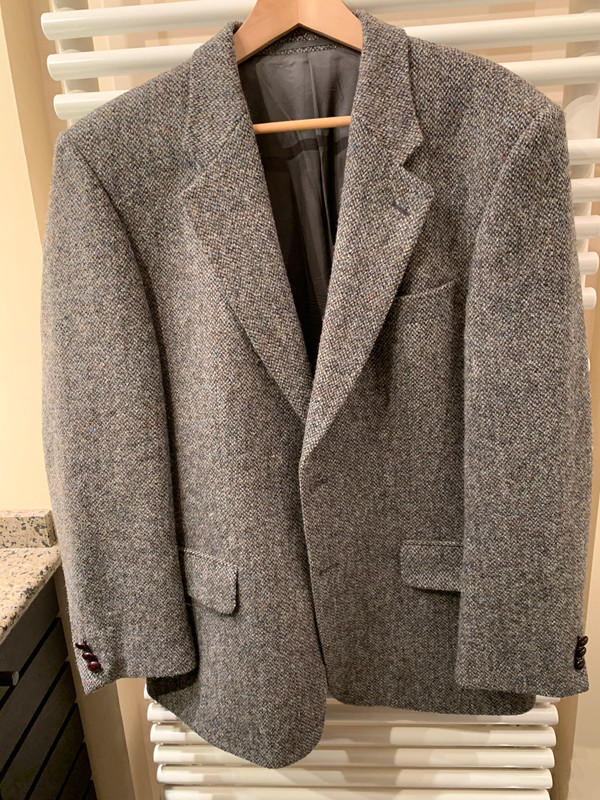 harris tweed manteau