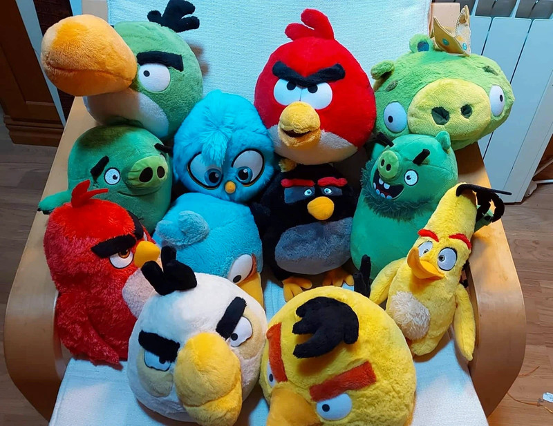 Peluches shop angry birds