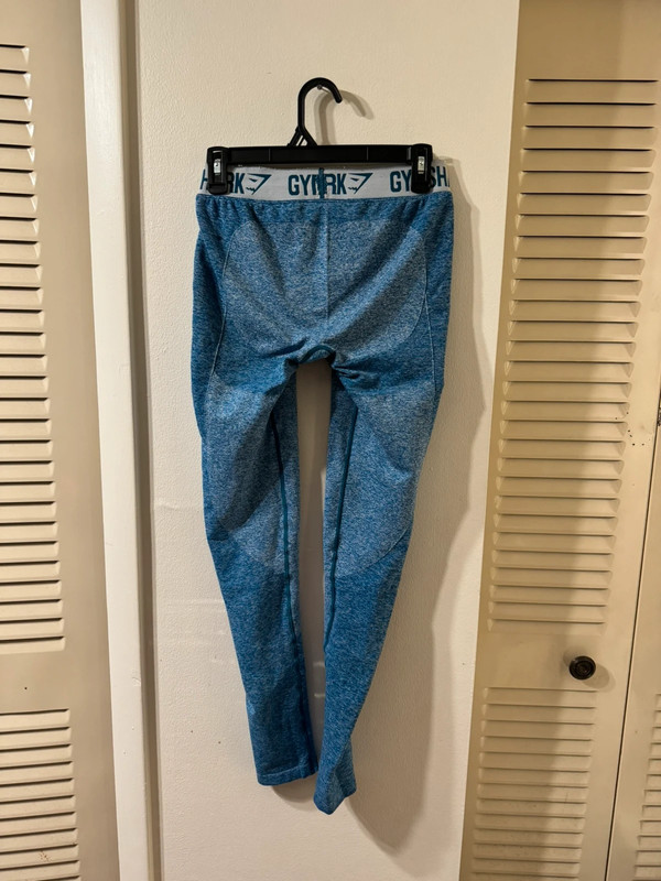 Blue Gymshark Flex Leggings Size medium 2