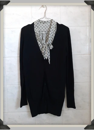 Cardigan donna nero lungo Motivi , marque: motivi, état: Très bon état, taille: M / 38 / 10, 6,00 €, 7,00 € Protection acheteurs incluse