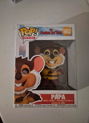 Funko POP - An American Tail - Papa, marca: Funko Pop, estado: Satisfatório, tamanho: 9-12 meses / 74 cm, €5.00, €5.95 inclui Proteção do Comprador