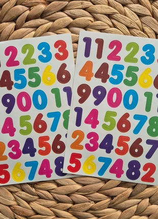 Autocollants chiffres, brand: autocollants, condition: New with tags, size: One size, €2.00, €2.80 includes Buyer Protection Pro