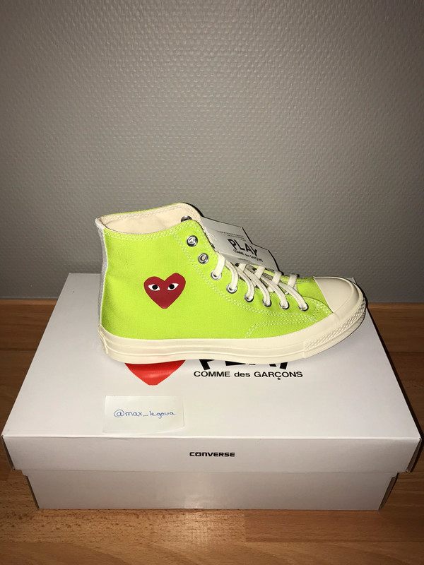 Comme des Gar ons Converse Verte Vinted