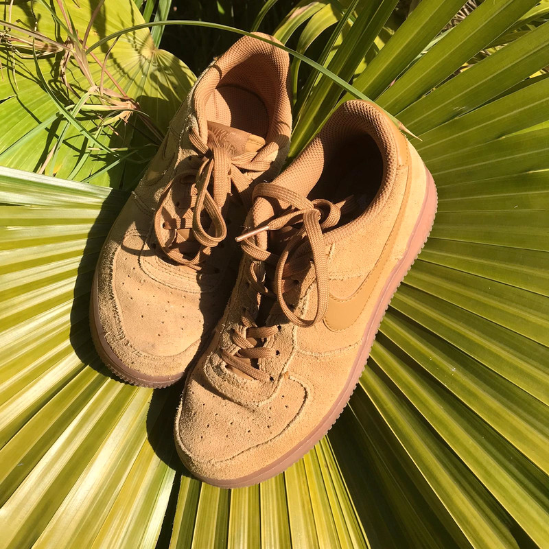 Nike air force 1 camel suede shop