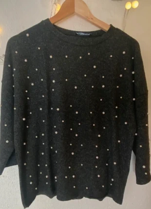 Pull avec perles, merk: Zara, staat: Heel goed, maat: M / 38 / 10, € 4,00, € 4,90 inclusief Kopersbescherming