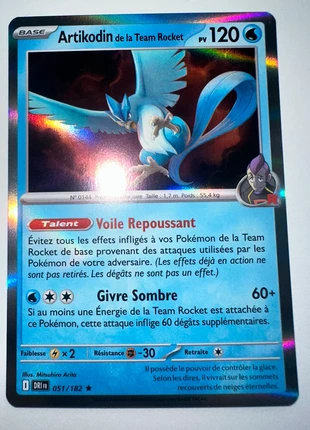 Artikodin de la team rocket holo 051/184, brand: Pokémon, condition: New without tags, €2.90, €3.75 includes Buyer Protection