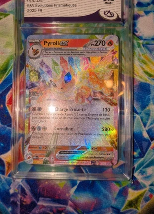 pyroli ex 014/131 grade 9.5, marke: Pokémon, zustand: Neu, 47,00 €, 50,05 € inklusive Vinted-Käuferschutz