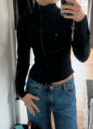 Vintage zip up vest, merk: Vintage Dressing, staat: Veelgebruikt, maat: M / 38 / 10, € 15,00, € 16,45 inclusief Kopersbescherming