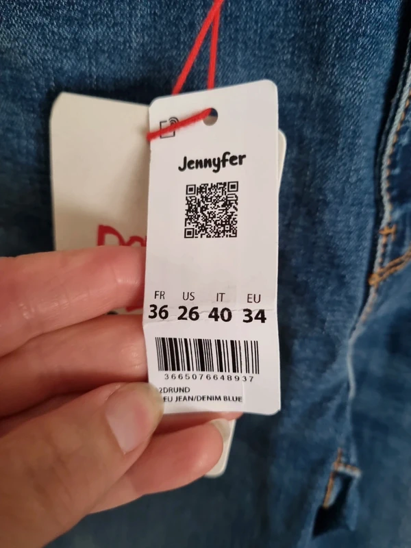 Jean Jennyfer skinny taille haute taille 36 - photo numéro 4
