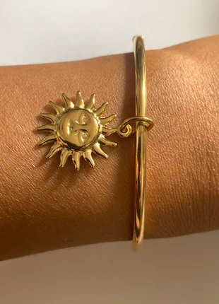 Jonc doré soleil acier inoxydable, brand: Tendance, condition: Very good, €12.50, €13.83 includes Buyer Protection Pro