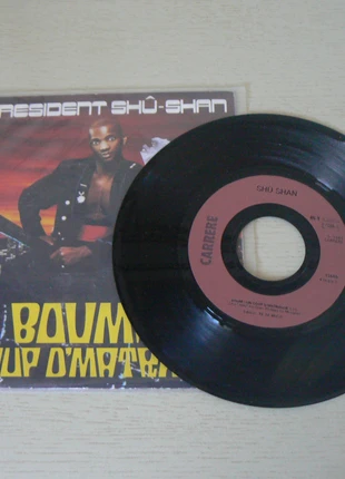 45T président shû-shan" boom un coup de matarque" funk, condizioni: Ottime, €3.00, €3.85 include la Protezione acquisti Pro