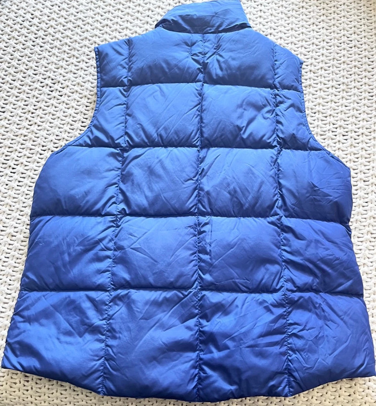 Land’s End Goose Down Puffer Vest 2