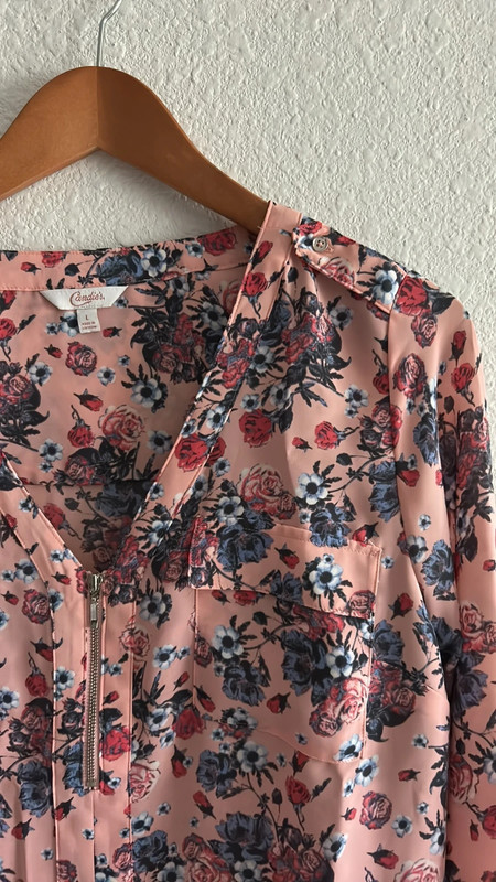 Candie's Flower Garden Blouse 4