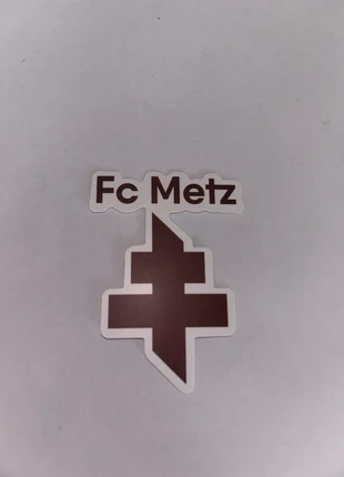 Fc Metz sticker, merk: FC METZ, staat: Heel goed, maat: Universeel, € 1,00, € 1,75 inclusief Kopersbescherming