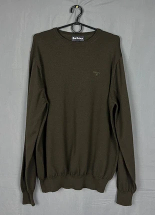 Barbour Merino Wool Jumper XL Khaki Green, brand: Barbour, condizioni: Ottime, taglia: XL, €45.00, €47.95 include la Protezione acquisti