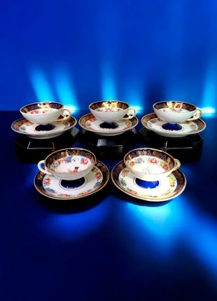 5 tasses et sous tasse à moka vintage en porcelaine, marke: tasse porcelaine vintage, zustand: Sehr gut, 29,99 €, 32,19 € inklusive Vinted-Käuferschutz