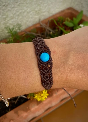 Handmade macrame bracelet, brand: Hippie, condizioni: Nuovo con cartellino, €4.00, €4.90 include la Protezione acquisti