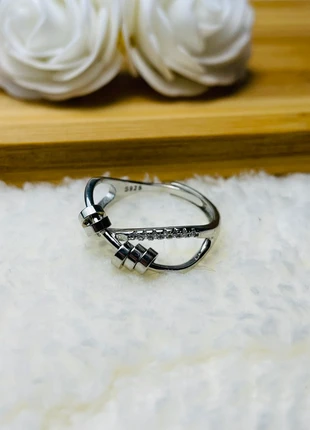 Bague Anti Stress en argent 925 ajustable tendance Neuve, marca: Argent, estado: Nuevo sin etiquetas, tamaño: Ajustable, 10,90 €, 12,15 € Protección al comprador incluida