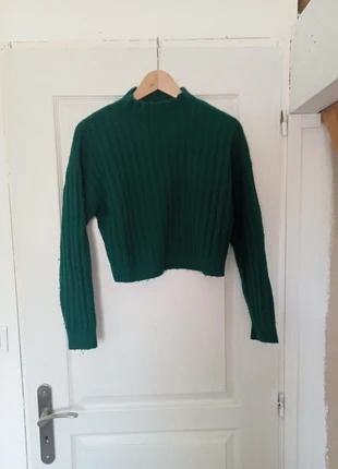 Pull court vert, marca: Bonobo, estado: Muy bueno, tamaño: S / 36 / 8, 5,00 €, 5,95 € Protección al comprador incluida